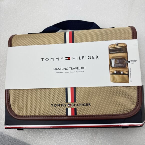 Tommy Hilfiger Men's Hanging Travel Kit and Toiletry Organizer NWT - Picture 1 of 5